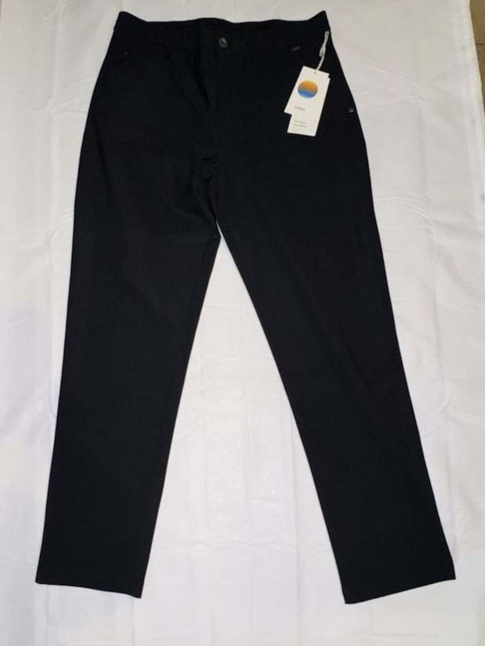 Vuori Fleet Chino Pant Size 33 Black Athletic Slim